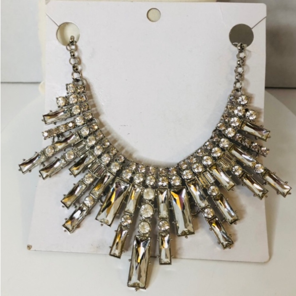 2 Necklaces for summertime or evening.  Very versatile.  Great for proms.